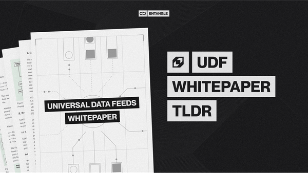 TL/DR: Universal Data Feeds (UDF) Whitepaper Overview